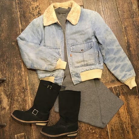 [USED] 70's  Levi's 70542♡ ボアDENIM JKT