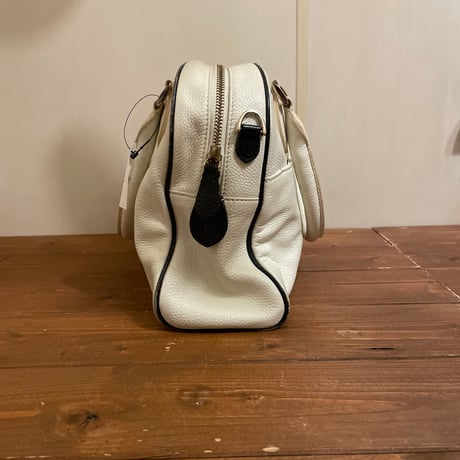[USED] "agnes b." レザーボストンバッグ