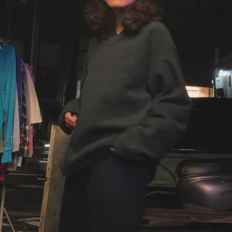 [USED] GAP Vネックフリースプルオーバー