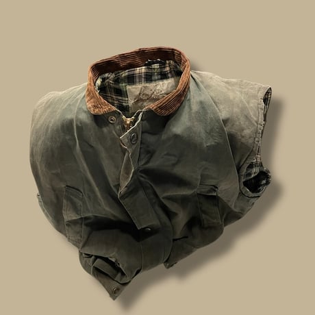 [USED] オイルド ベスト made in ENGLAND.