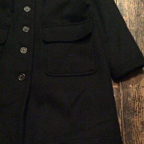 [USED] Black WOOLコート