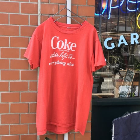 [USED] vintage Coke  TEE  made in USA