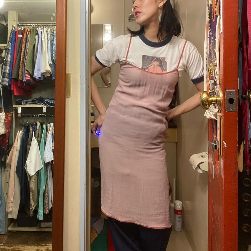 miumiu キャミソールワンピース USED] miumiu キャミ ワンピース | garden730