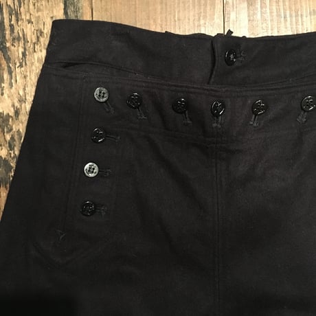 [USED]  70's U.S NAVY   WOOL  PANTS