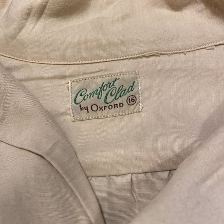 [USED] vintage 開襟シャツ "Comfort clad by Oxford"