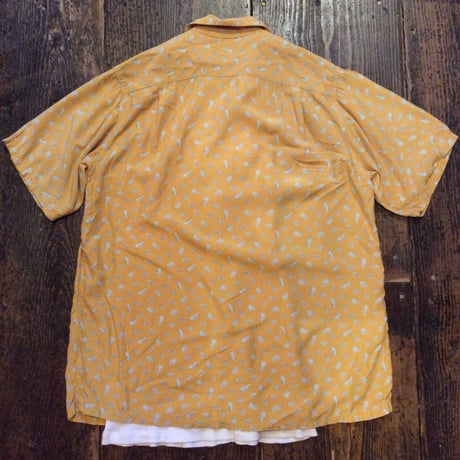 [USED] VINTAGE ペイズリー レーヨンシャツ
