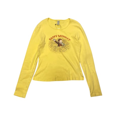 [USED] お猿のジョージ🐵ロンTee