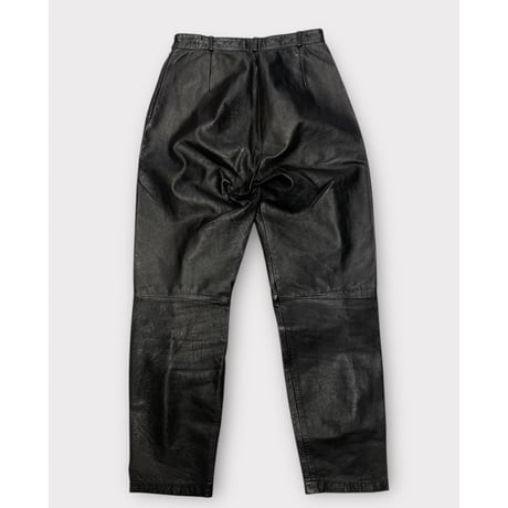 [USED] ハイウエストLEATHER PANTS  🖤