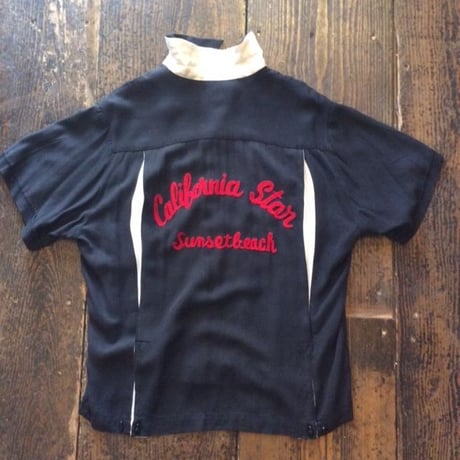 [USED] OLD レーヨンボウリングシャツ