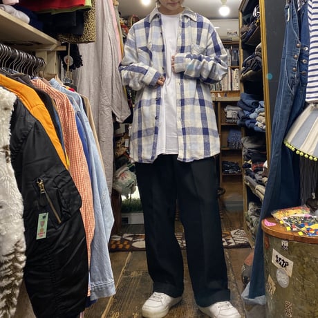 [USED] "Sears" CHECK HEAVYネル♡