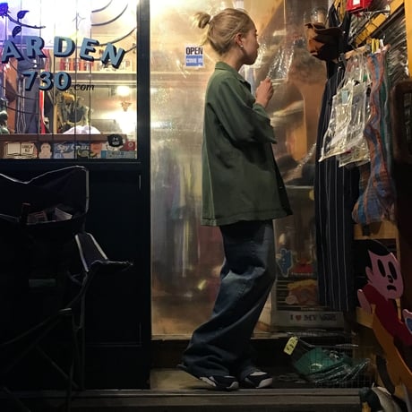 [USED] vintage US ARMY 袖フリンジ！