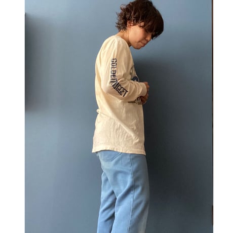[USED] 80's vintage 袖プリロンtee
