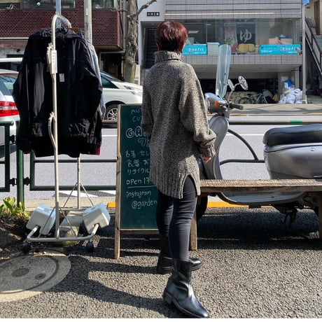 [USED] COTTON タートルニット