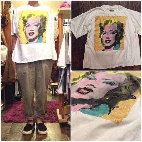 [USED] ウォーホール風 モンローTee