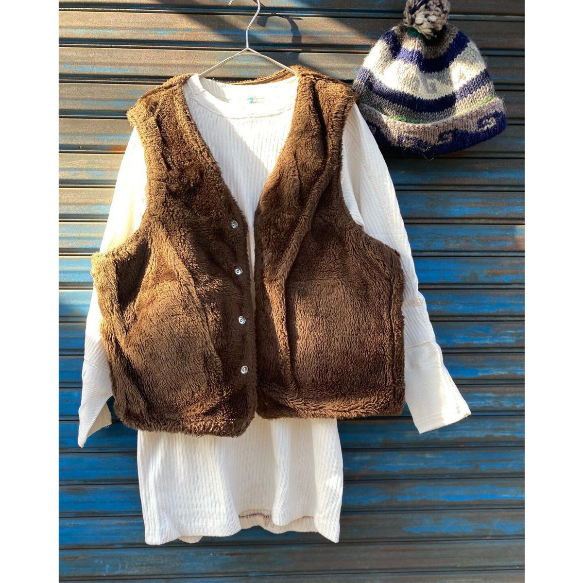 RANCHER スエード ウエスタンベスト　Schott USED] Schott RANCHER スエード×ボア ベスト | garden730