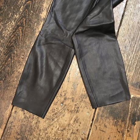 [USED] Fake leather スキニーPANTS!!