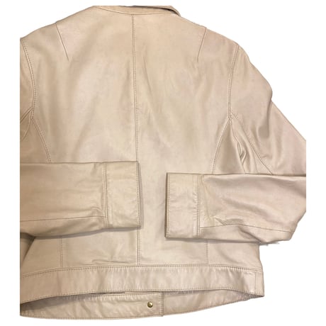 [USED] DKNY ラムレザージャケット