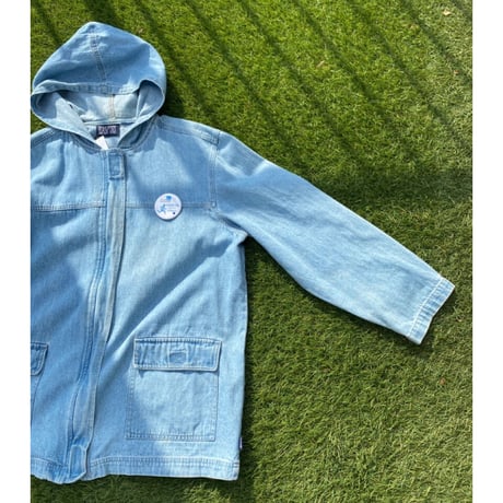 [USED] DENIM ハーフコート