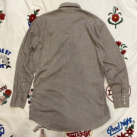 [USED] Levi's ギンガムチェック ウエスタンSHIRT！