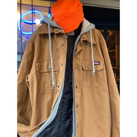 [USED] Dickies 重ね着風ダックJACKET