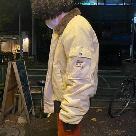 [USED] OLD🤎🐖NYLON BLOUSON