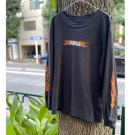 [USED] NO FEAR 両袖プリントロン T