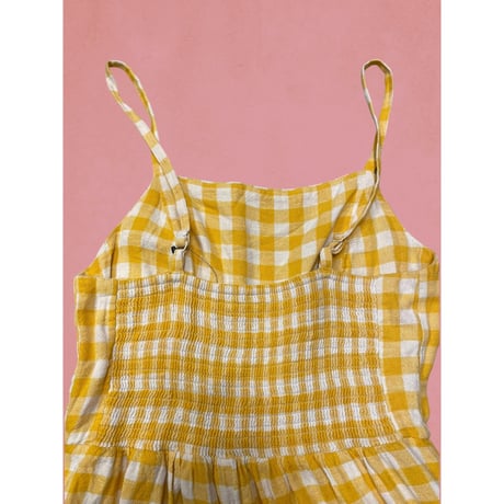 [USED]OLD NAVY ギンガムチェックAll in one💛