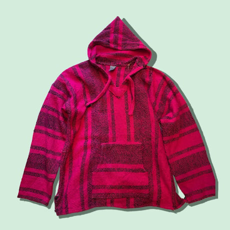 [USED] MEXICAN PARKA 💖NEON PINK/BLACK