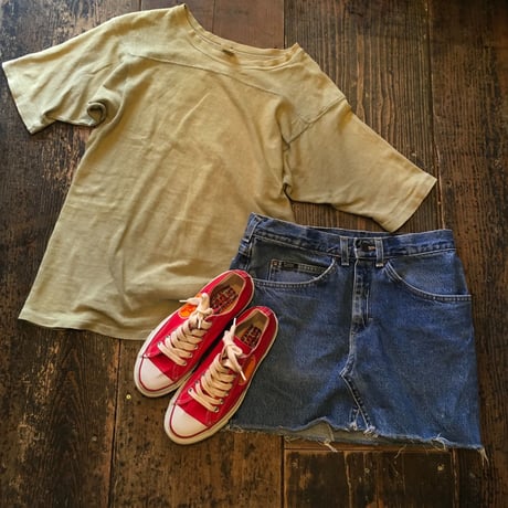 [USED] OLD Health knie cotton Tシャツ