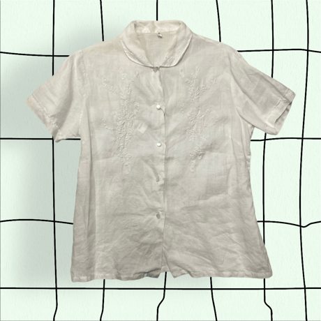 [USED]LINENデザインシャツ