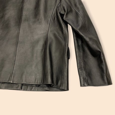[USED] REAL LEATHER JACKET♡