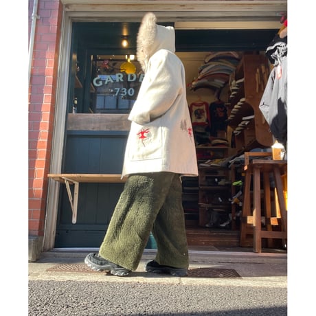 [USED]  刺繍入りWOOL PARKA