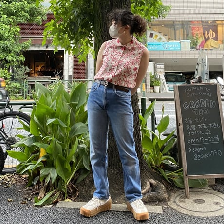 [USED] GOOD VINTAGE !! レザーベルト