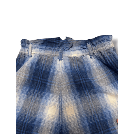 [USED] BLUE チェックハーフPANTS