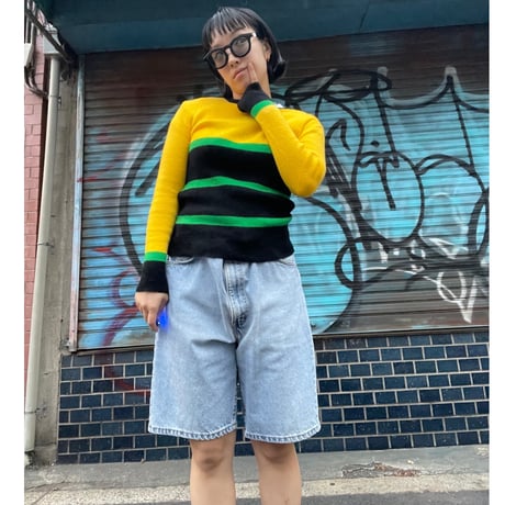 [USED]levies 505 Orange tab ハーフPANTS