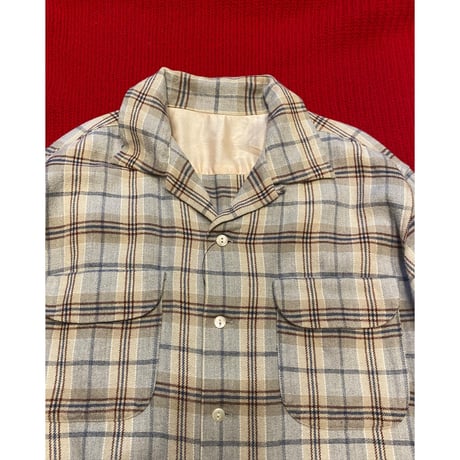 [USED] いい雰囲気♡チェックCOTTON shirt!
