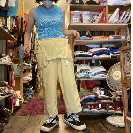 [USED] 水色 POPCORN TOPS🐬