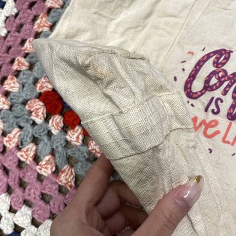 [USED] ZIP ECO TOTE BAG！