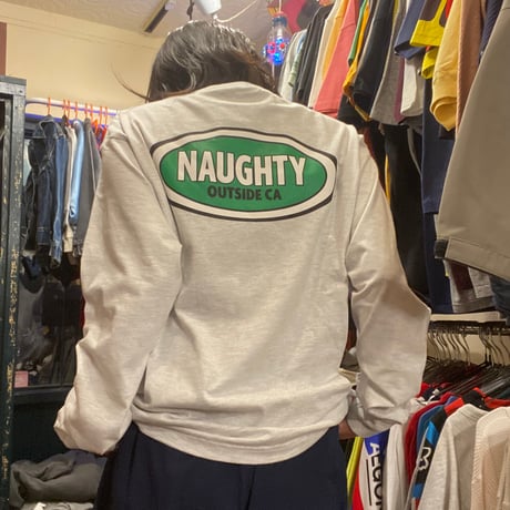 [Naughty] FAKE L/S tee