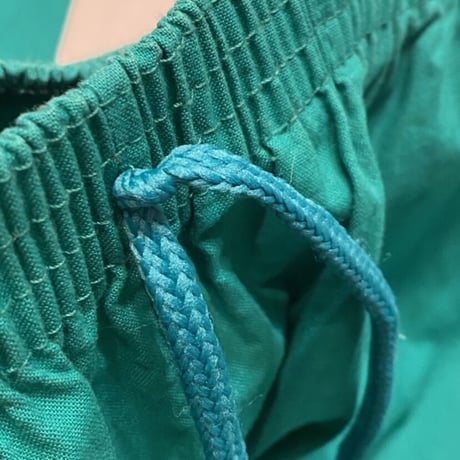 [USED] ITALY GREEN イージーパンツ