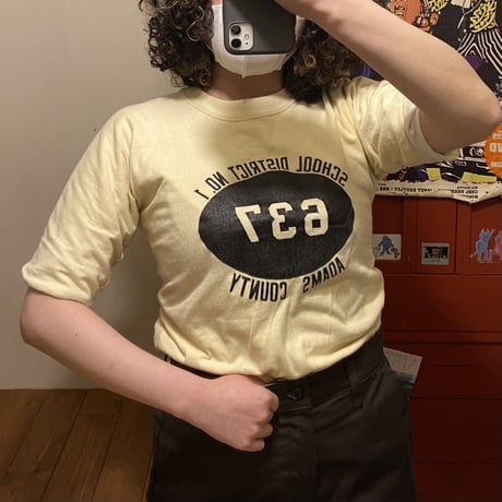 [USED] vintage W- face SWEAT