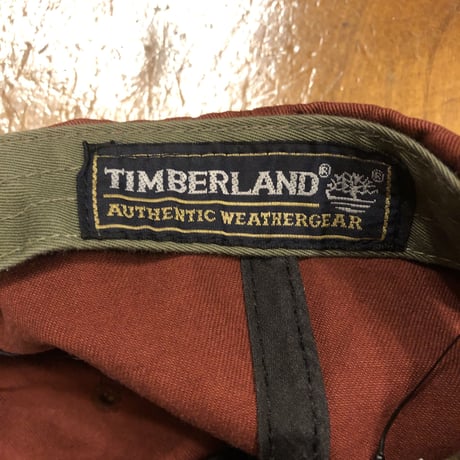 [USED]Timberland DARK RED CAP！
