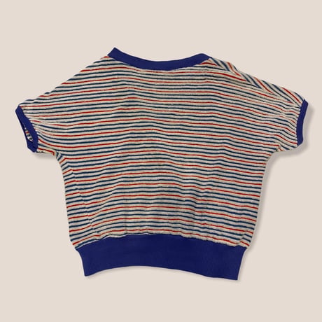 [USED] パイル地ボーダーTOPS♡