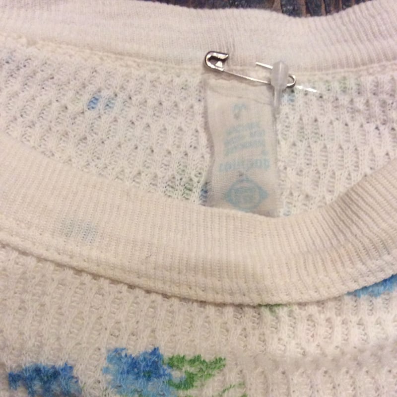 USED] VINTAGE COTTON フラワーサーマル | garden730