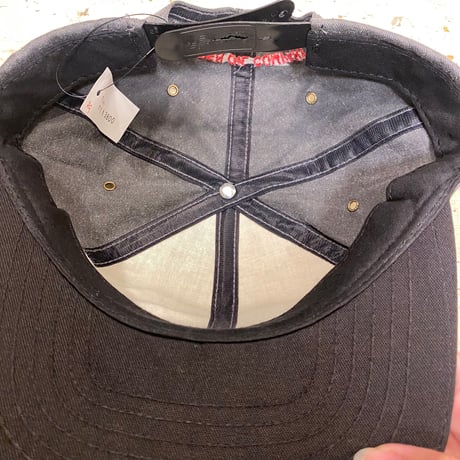 [USED] グレーのバイカラーCAP