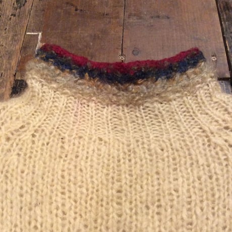 [USED]  ハイネックモヘアKNIT