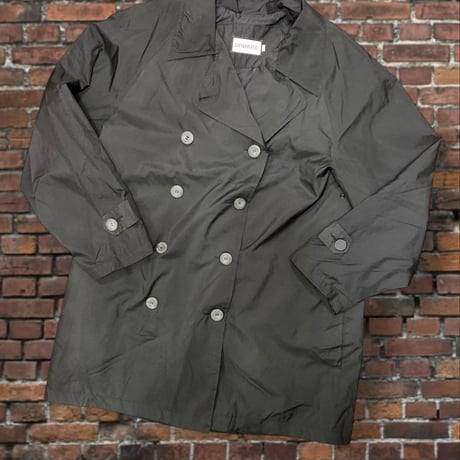 [USED]  "LONDON FOG" トレンチコート BLACK