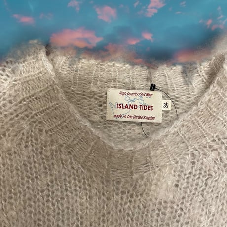 [USED]good ivory モヘア ラグラン KNIT 🥣♡