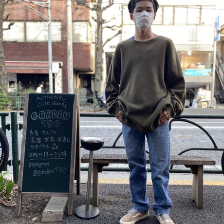 [USED] サーマル　オリーブ色