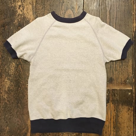 [USED] old GYM MASTER スウェット地トリムTee
